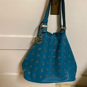 Michael Kors grommet bag
